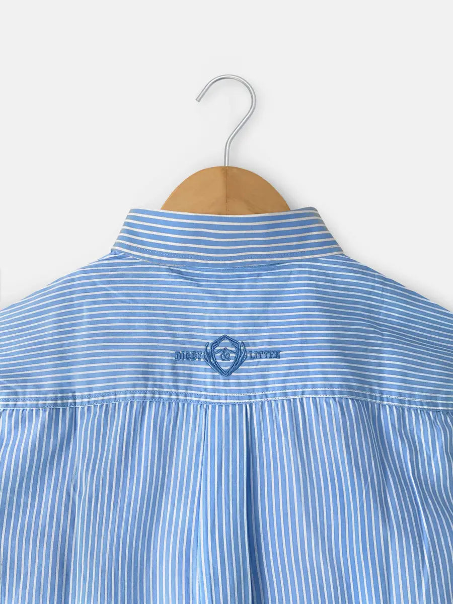 Women’s Up Town Blue & White Shirt