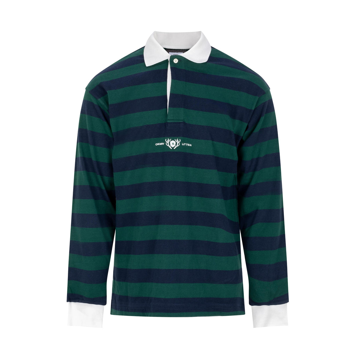 Digby & Litten Highland Hero Rugby Shirt — front view.