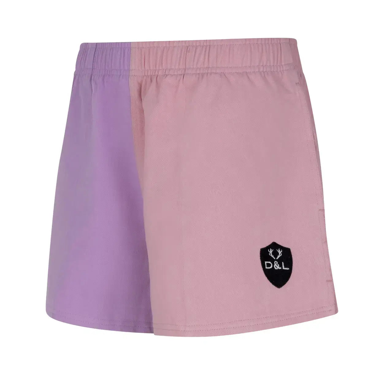Women’s – Pink & Purple Rugby Shorts – Digby & Litten