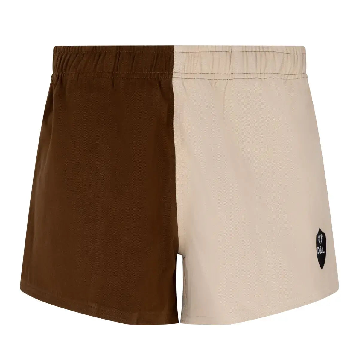 Men’s – Cappuccino & Cream Rugby Shorts – Digby & Litten
