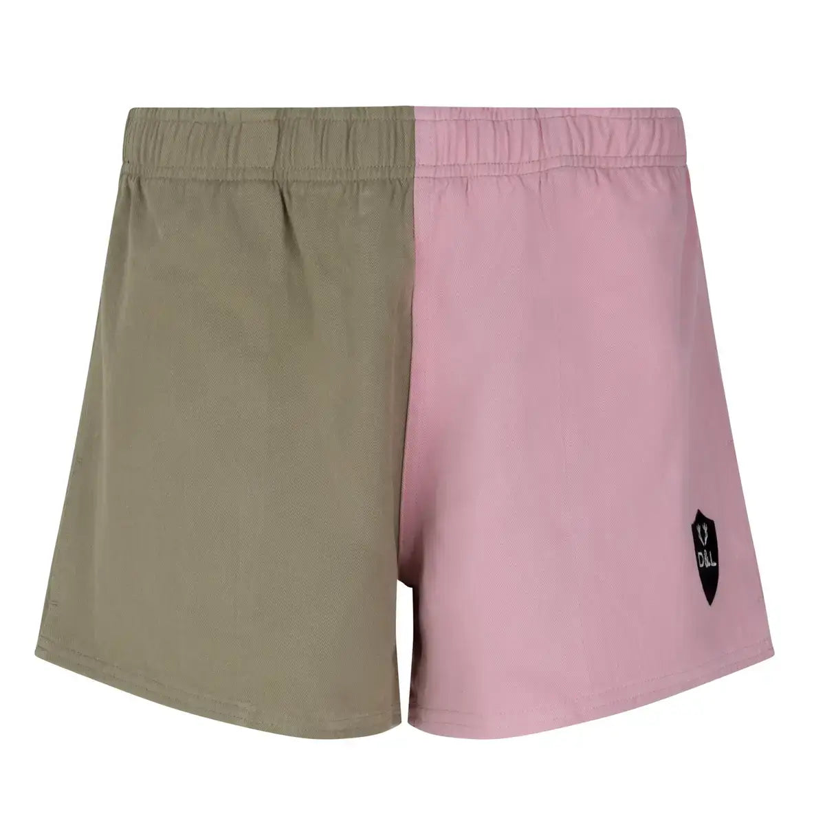 Women’s – Pink & Green Rugby Shorts – Digby & Litten