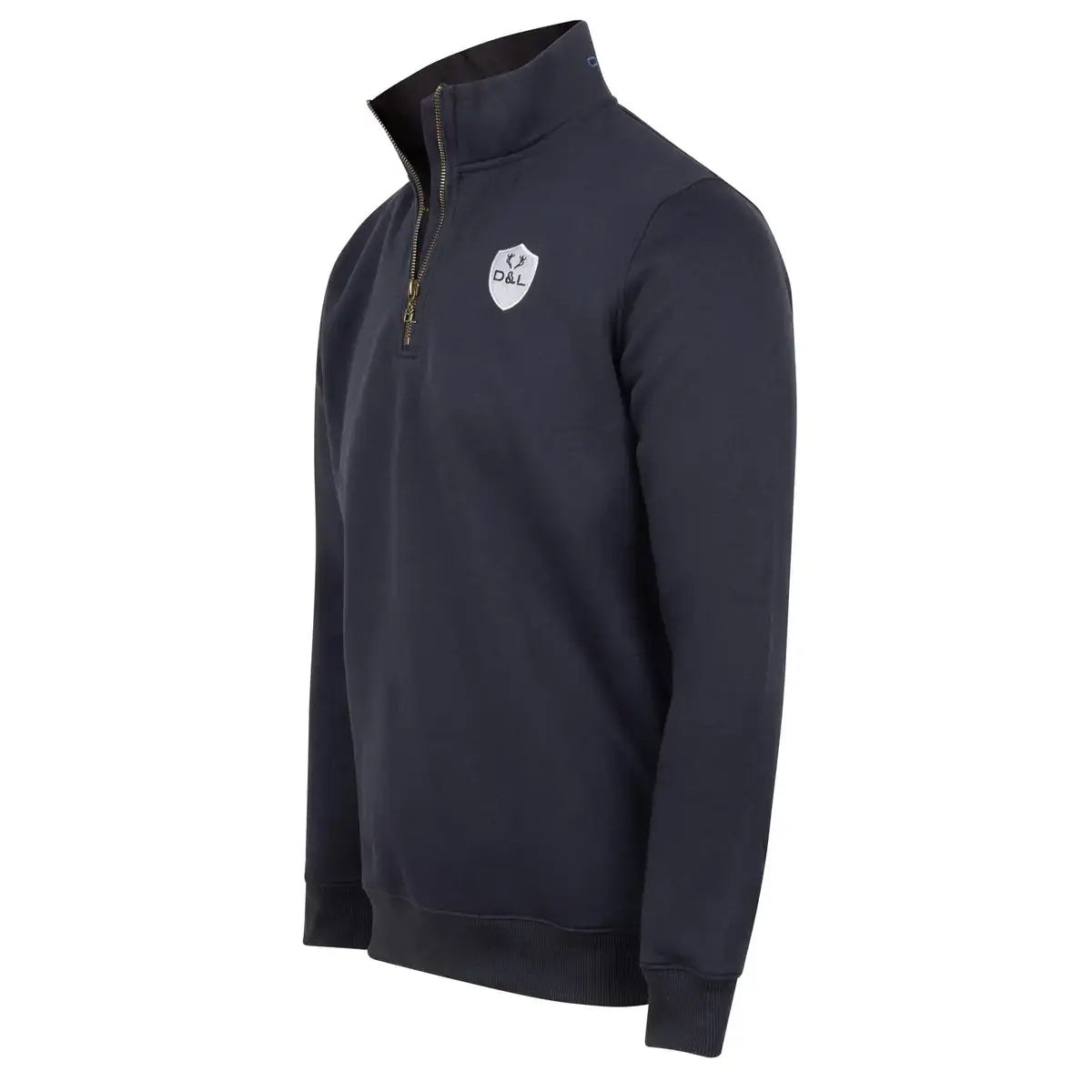 Navy Quarter Zip Sweatshirt