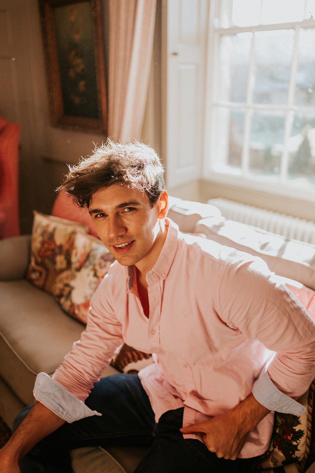 Men’s Up Town Pink Shirt