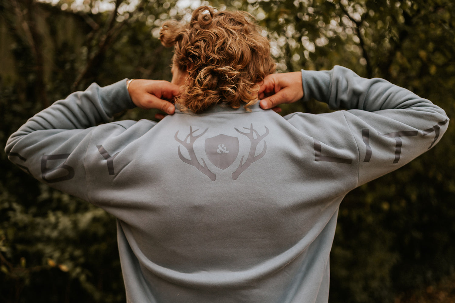 Stone Blue Crewneck Sweatshirt