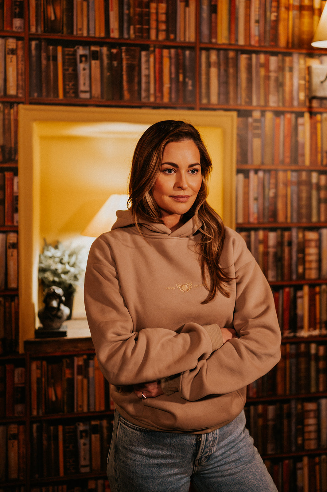 Women’s Calor Taupe Hoodie
