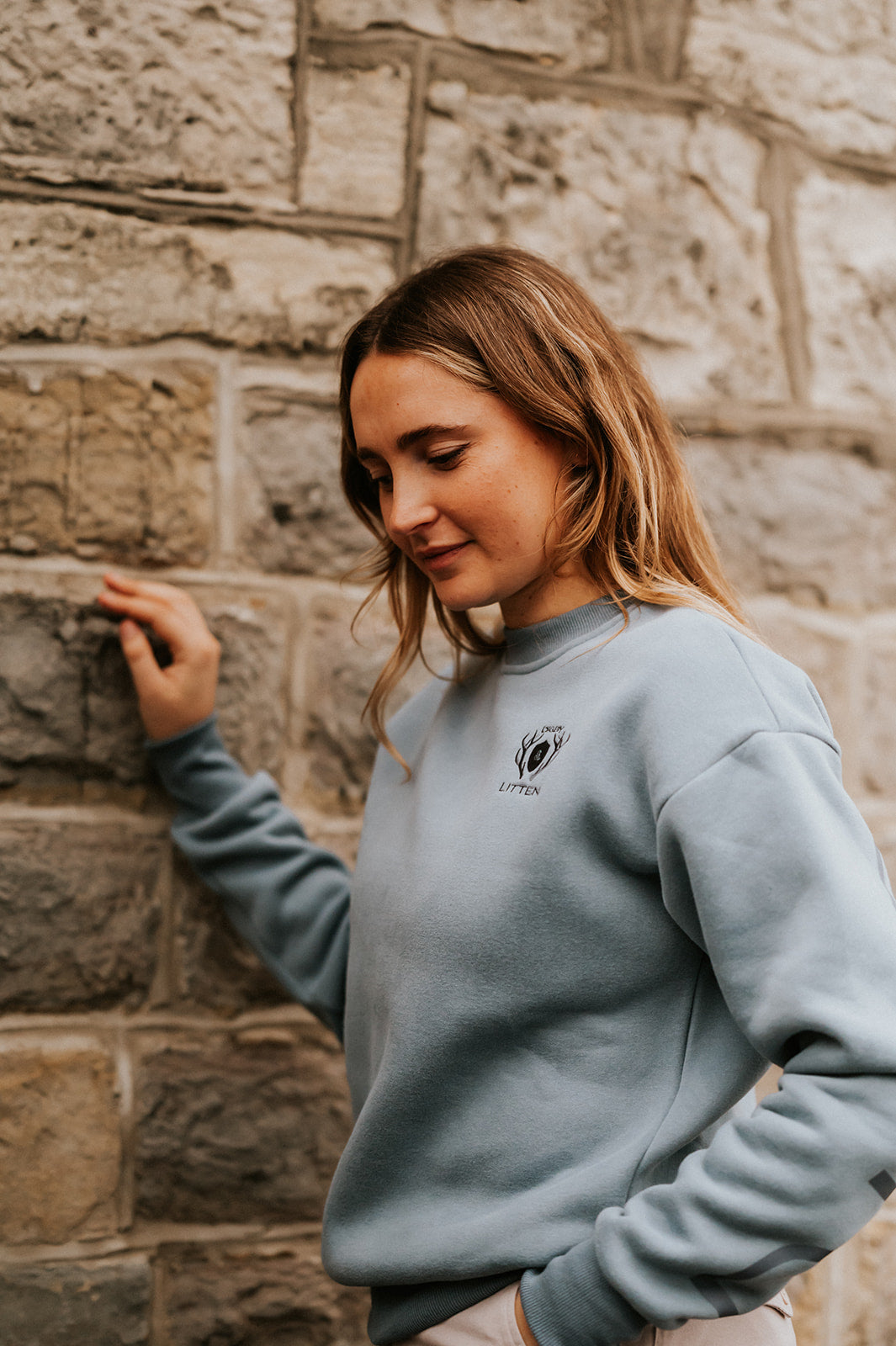 Stone Blue Crewneck Sweatshirt