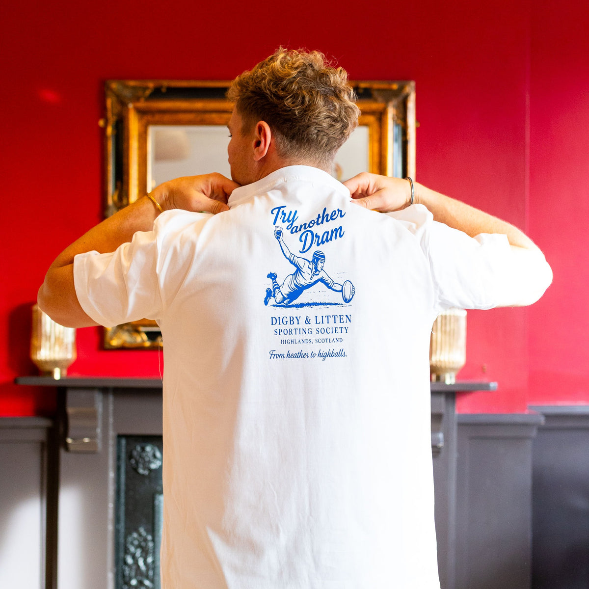 Scotland Rugby T-Shirt lifestyle image