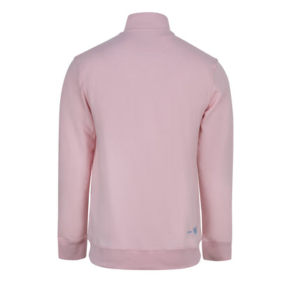 Ashdown Blush Quarter Zip Sweatshirt