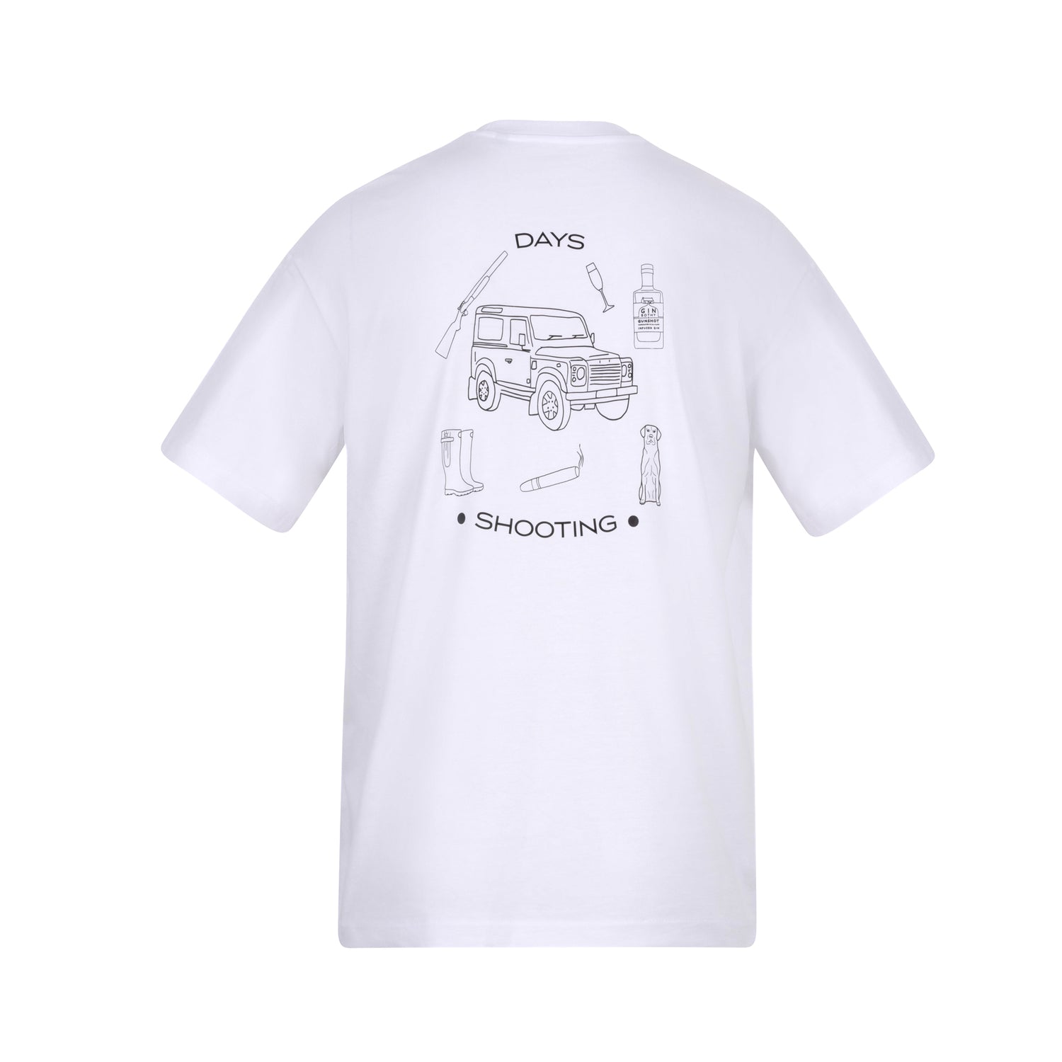 Shooting Days T-shirt White