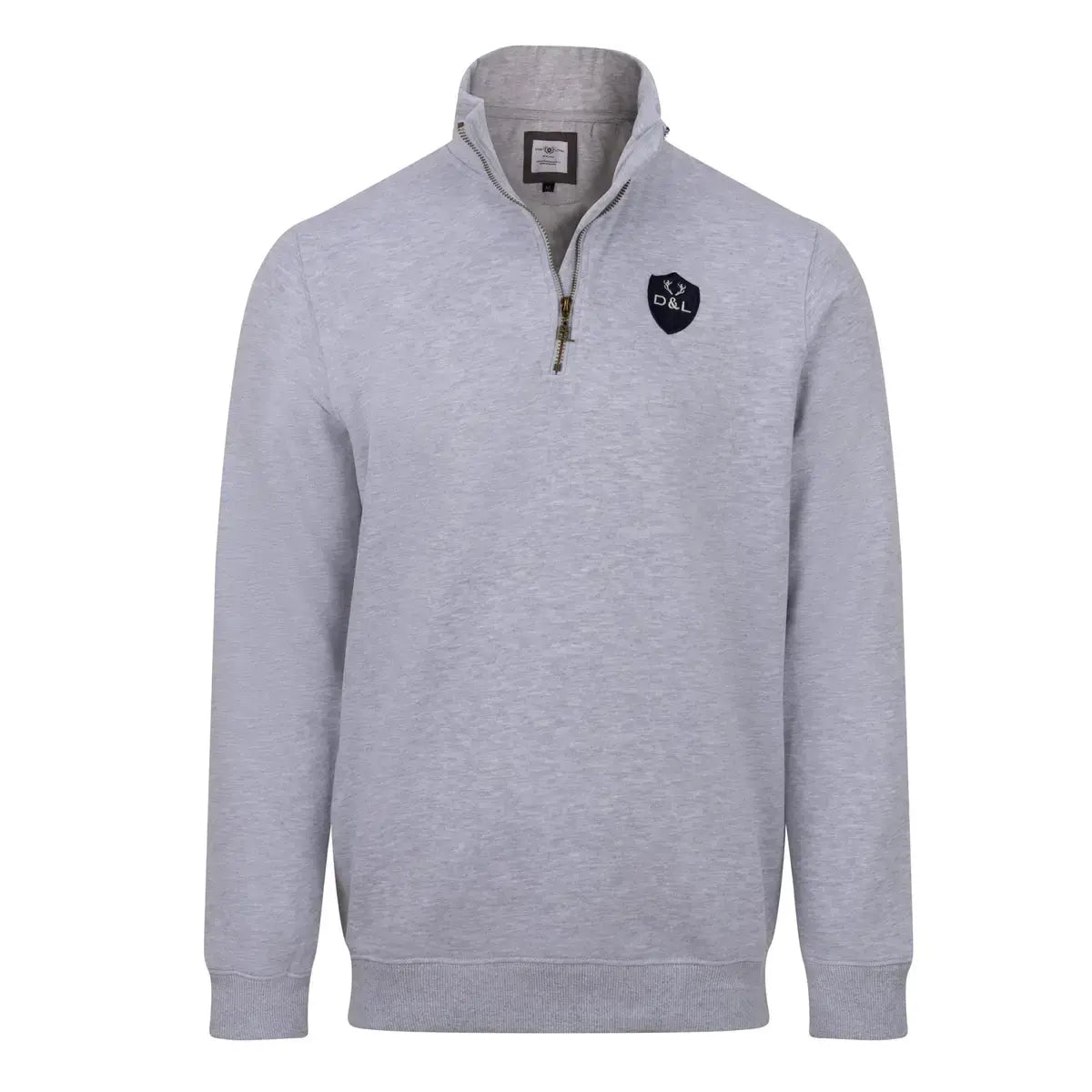 Grey Ptarmigan Quarter Zip Sweatshirt