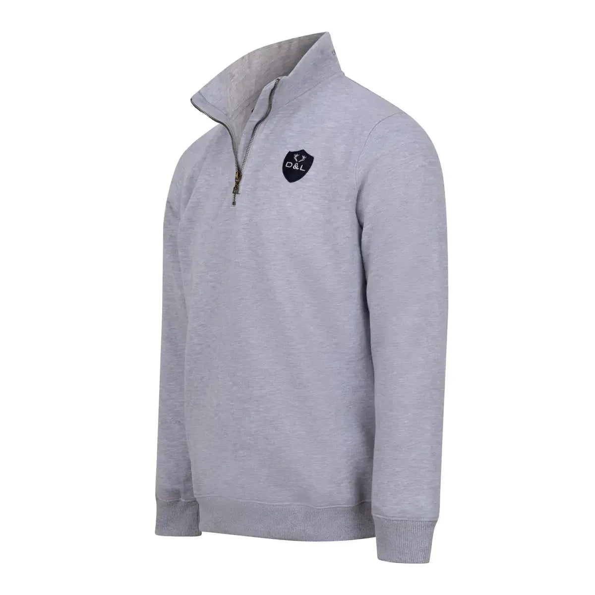 Grey Ptarmigan Quarter Zip Sweatshirt