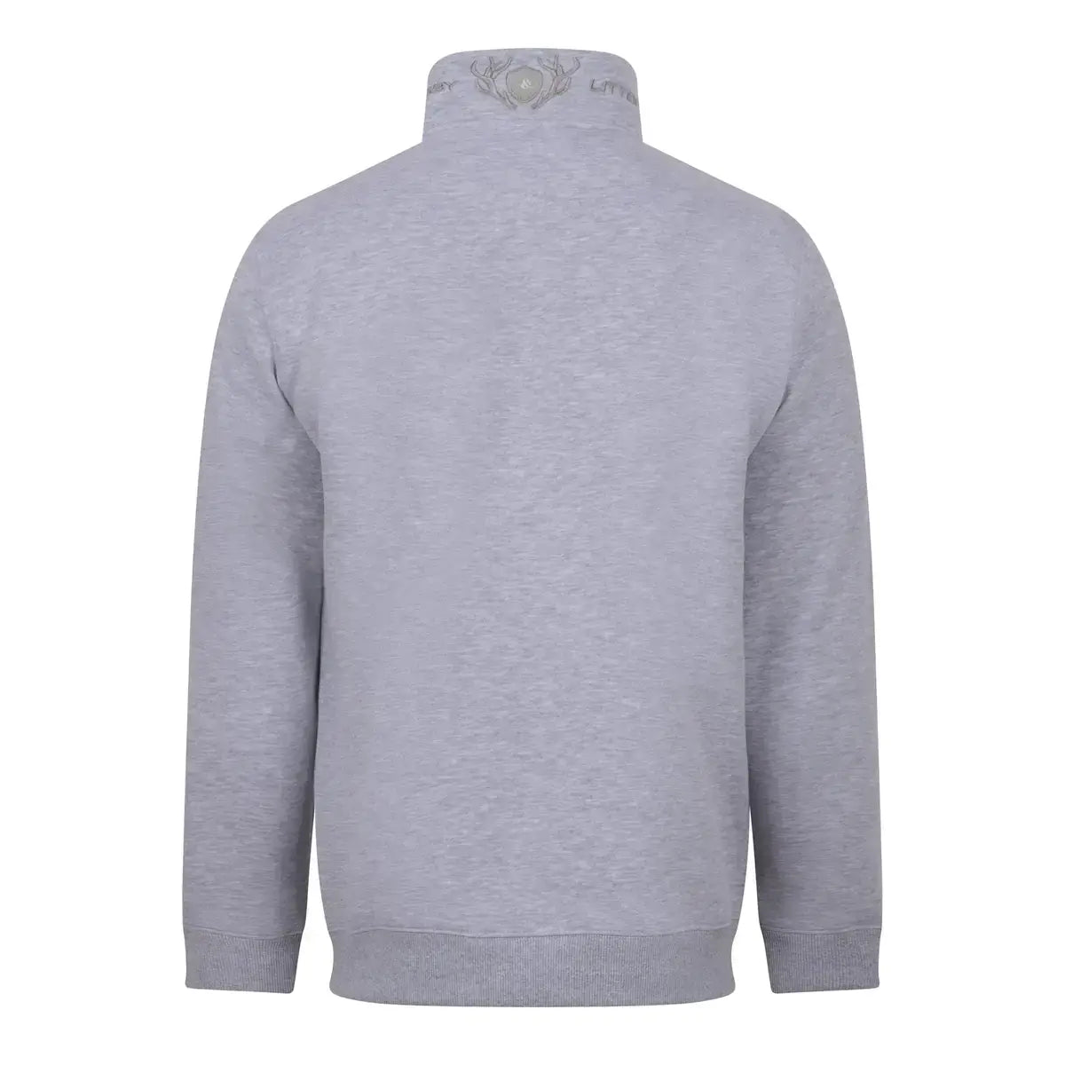 Grey Ptarmigan Quarter Zip Sweatshirt