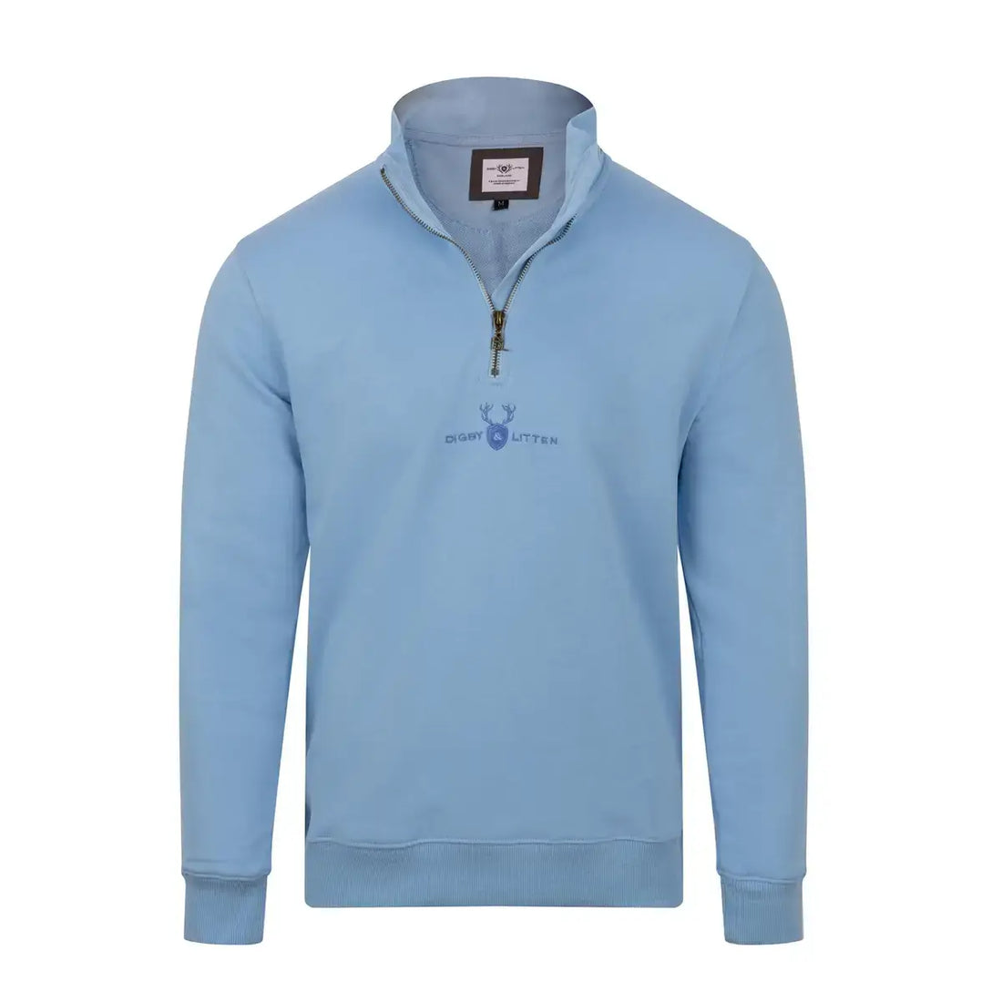 Baby Blue Ptarmigan Quarter Zip Sweatshirt