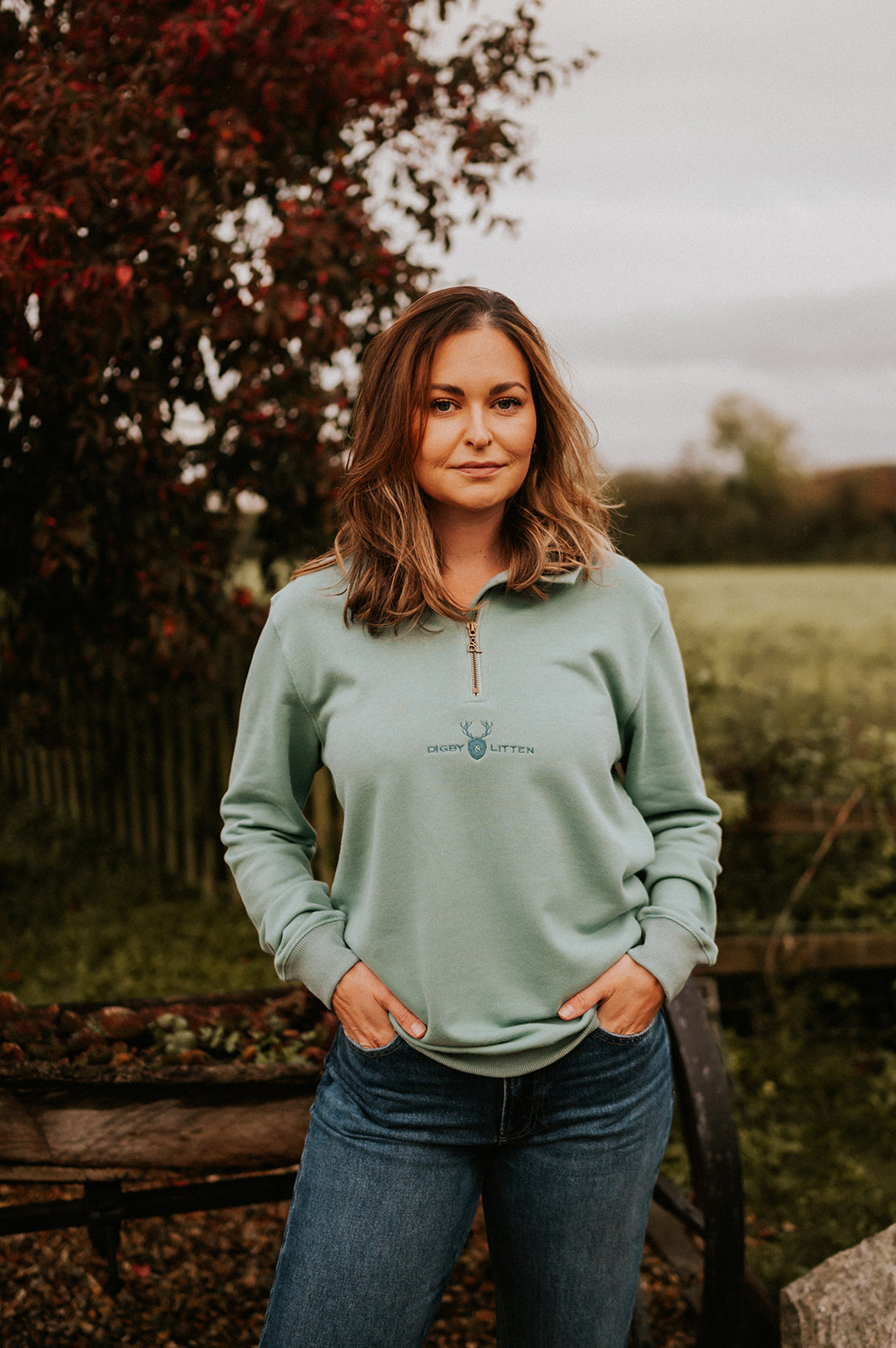 Mendip Mischief Quarter-Zip Sweatshirt