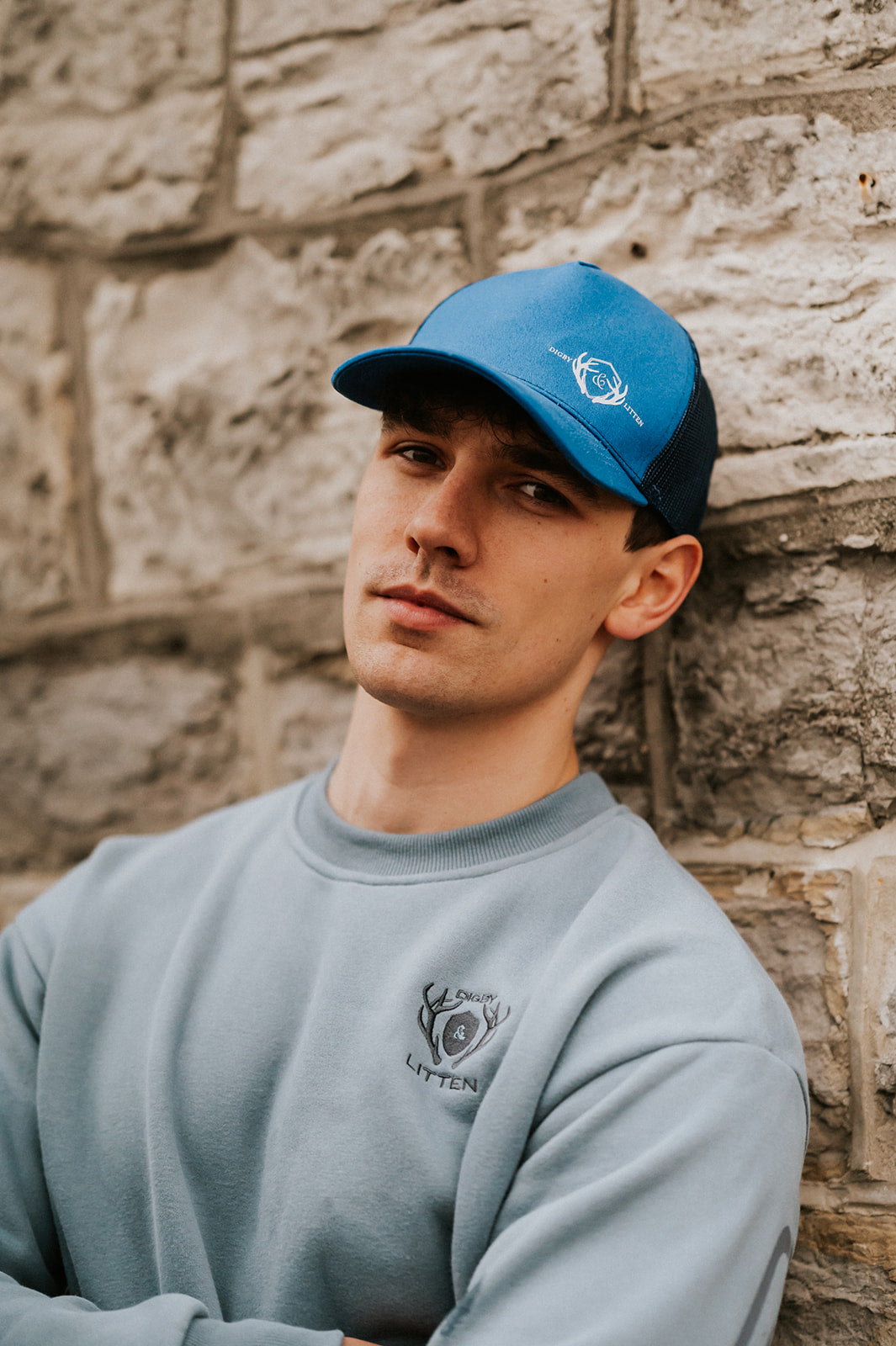 Blue Trucker Cap