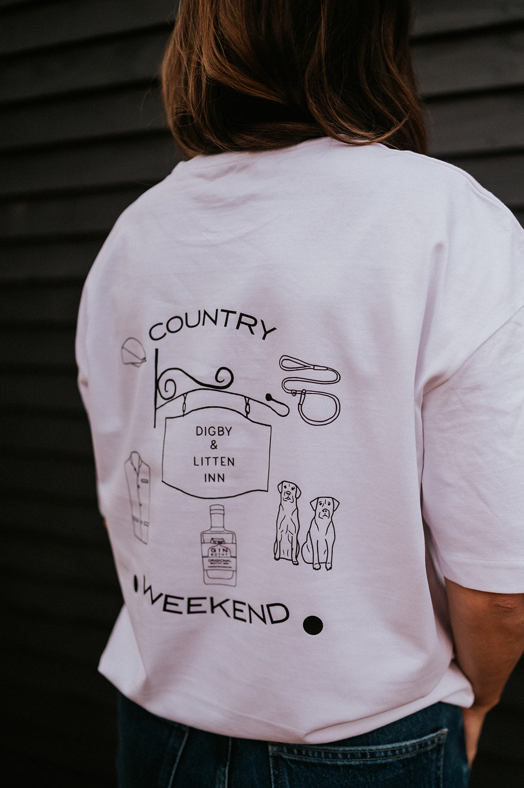 White Country Weekend T-shirt