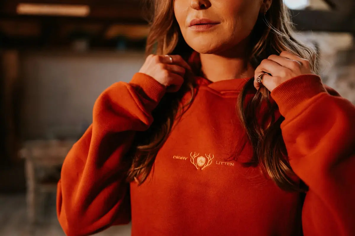 Calor Burnt Orange D&amp;L Hoodie