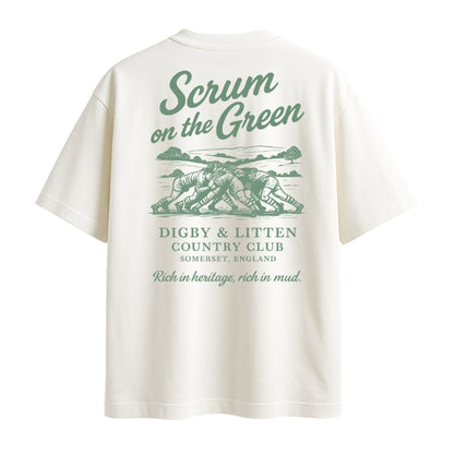 Digby &amp; Litten English Rugby T-Shirt — back graphic view.