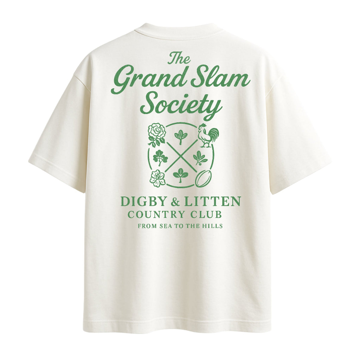 Digby &amp; Litten Grand Slam T-Shirt — back graphic view.