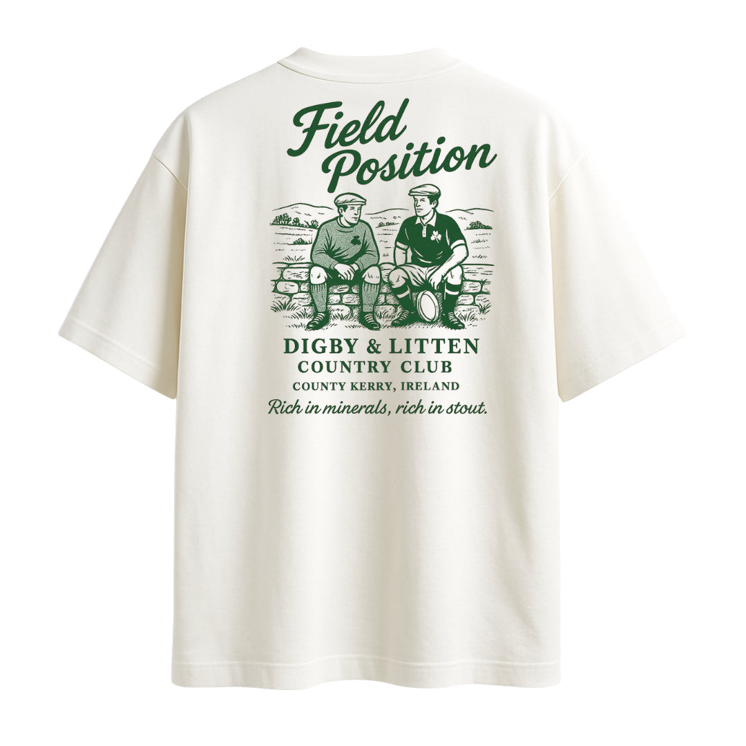 Digby &amp; Litten Irish Rugby T-Shirt — back graphic view.
