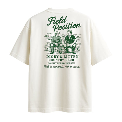 Digby &amp; Litten Irish Rugby T-Shirt — back graphic view.