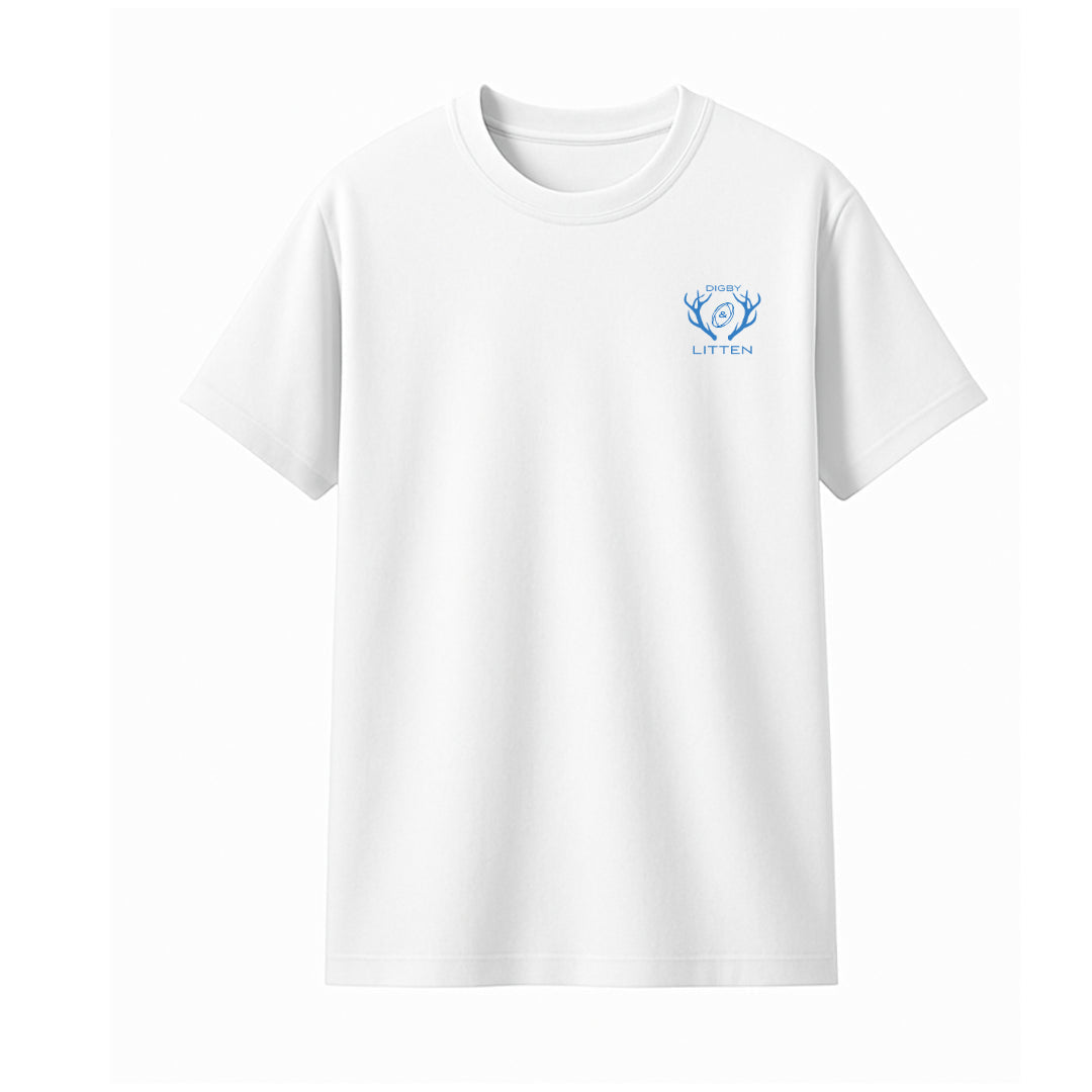Digby &amp; Litten Scottish Rugby T-Shirt — front view.